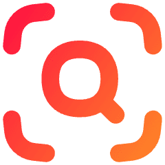 Search Visual Icon from Flex Gradient Set