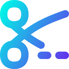 Cut Icon from Flex Gradient Set