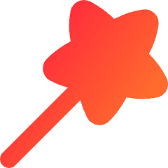 Magic Wand 2 Icon from Flex Gradient Set
