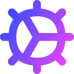 Cog 2 Icon from Flex Gradient Set