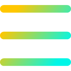 Hamburger Menu 1 Icon from Flex Gradient Set