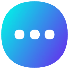 Horizontal Menu Circle Icon from Flex Gradient Set