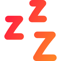 Sleep Icon from Flex Gradient Set