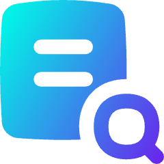 Zoom Document Icon from Flex Gradient Set