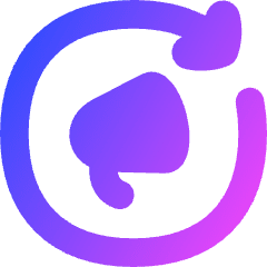 Megaphone Refresh Icon from Flex Gradient Set
