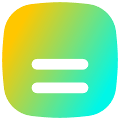 Align Text Bottom Icon from Flex Gradient Set