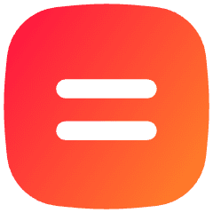 Align Text Center Icon from Flex Gradient Set