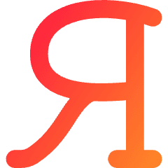 Cyrillic Alphabet Icon from Flex Gradient Set