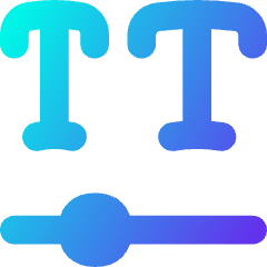 Font Variable Icon from Flex Gradient Set