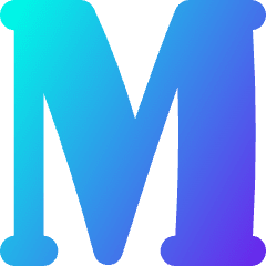 Serif Font Icon from Flex Gradient Set