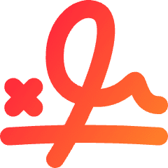 Signature Icon from Flex Gradient Set