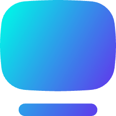Text Image Top Icon from Flex Gradient Set