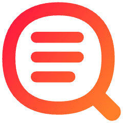 Text Search 2 Icon from Flex Gradient Set