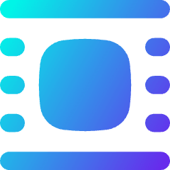 Word Wrap Around Bounding Box Icon from Flex Gradient Set