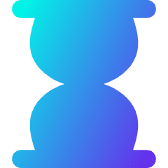 Hourglass Icon from Flex Gradient Set