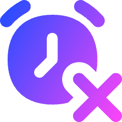 Remove Alert Clock Icon from Flex Gradient Set