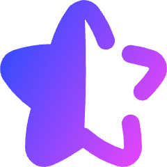 Half Star 2 Icon from Flex Gradient Set