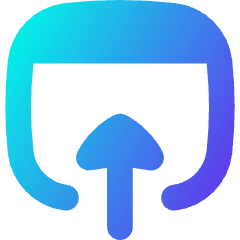 Upload Browser Icon from Flex Gradient Set