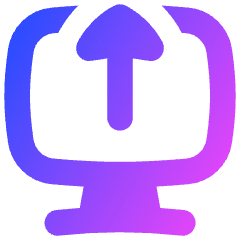 Upload Computer Icon from Flex Gradient Set