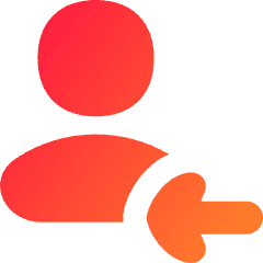 Followers Icon from Flex Gradient Set