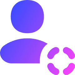 Online Status Away Account Icon from Flex Gradient Set