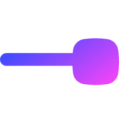 End Point Square Icon from Flex Gradient Set
