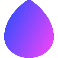 Water Drop Icon from Flex Gradient Set