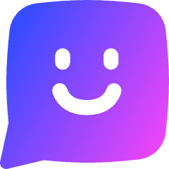 Chat Bubble Square Smiley 1 Icon from Flex Gradient Set