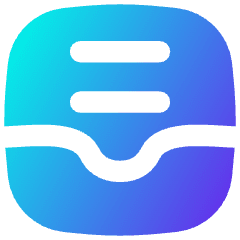 Inbox Content Icon from Flex Gradient Set