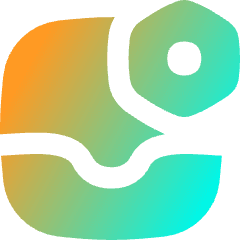 Inbox Setting Bolt Nut Icon from Flex Gradient Set