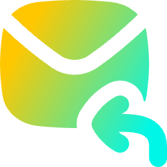 Mail Reply Icon from Flex Gradient Set