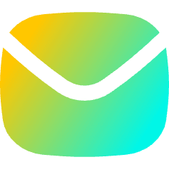 Mail Send Envelope Icon from Flex Gradient Set