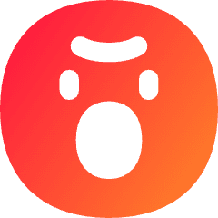 Smiley Angry Icon from Flex Gradient Set