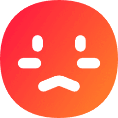 Smiley Blush Icon from Flex Gradient Set