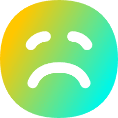 Smiley Crying 1 Icon from Flex Gradient Set