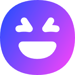 Smiley Laughing 2 Icon from Flex Gradient Set