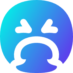 Smiley Throw Up Icon from Flex Gradient Set