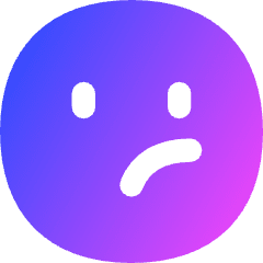 Smiley Unhappy Icon from Flex Gradient Set