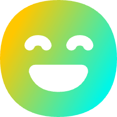 Smiley Very Happy 2 Icon from Flex Gradient Set