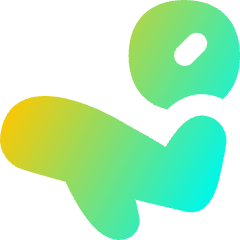 Departure Time Icon from Flex Gradient Set