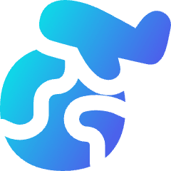 Earth Airplane Icon from Flex Gradient Set