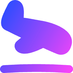 Landing Icon from Flex Gradient Set
