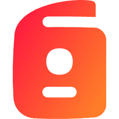 Passport Icon from Flex Gradient Set