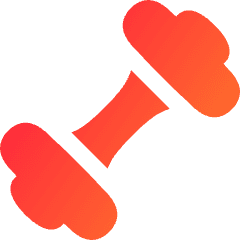 Dumbell Icon from Flex Gradient Set