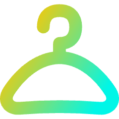 Hanger Icon from Flex Gradient Set