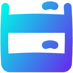 Hotel Bed 3 Icon from Flex Gradient Set