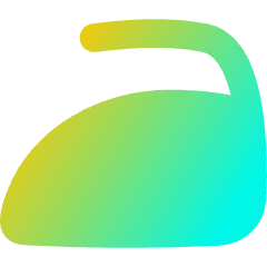 Iron Icon from Flex Gradient Set