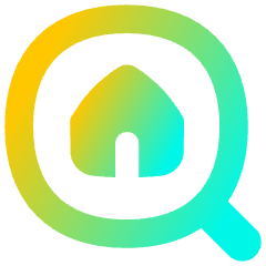 Location Building Search Icon from Flex Gradient Set