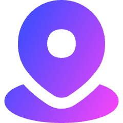 Location Pin 2 Icon from Flex Gradient Set