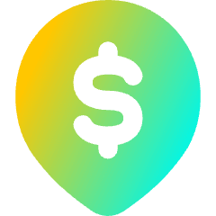 Location Pin Money Atm 1 Icon from Flex Gradient Set